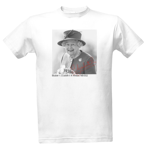 Alžběta II. s podpisem
