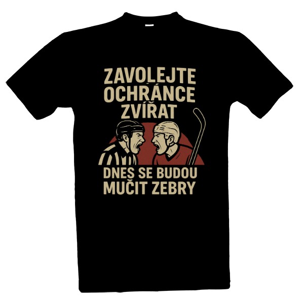 Zavolejte ochránce zvířat hokej